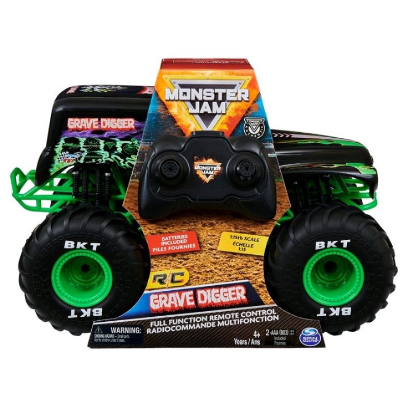 Jual Monster Jam Grave Digger RC Truck 
