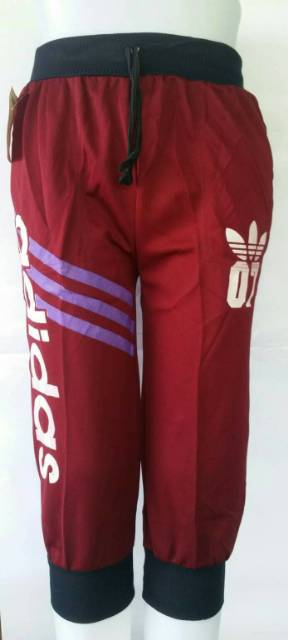 Celana Jogger Kolor Pendek 7/9 Celana Wanita Pria Santai Jogger Training