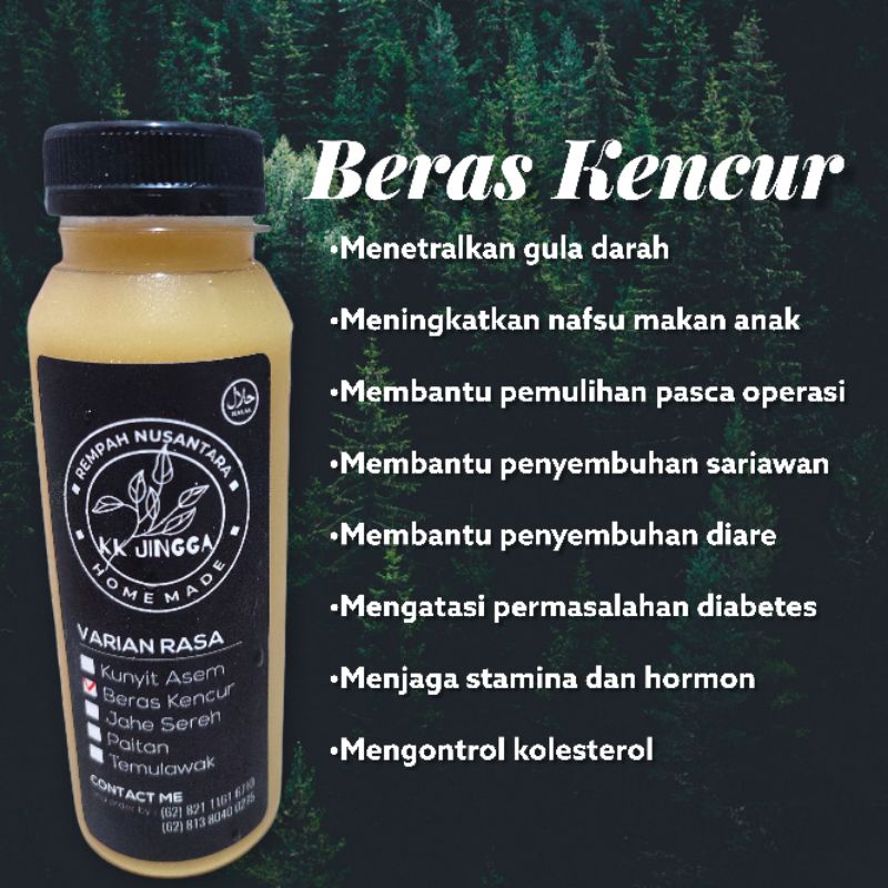 

BERAS KENCUR KK JINGGA