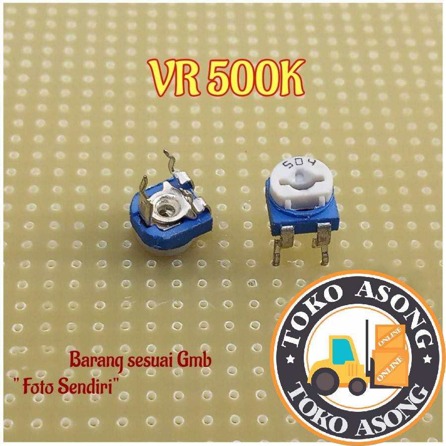 VR 500k variable resistor 504 trimpot trimmer 500 kilo ohm VR