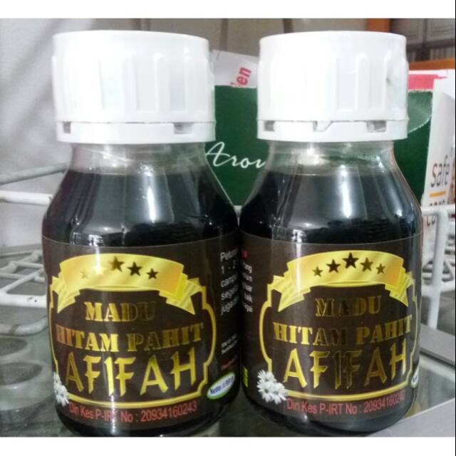 

Madu Hitam Pahit AFIFAH 350Gr