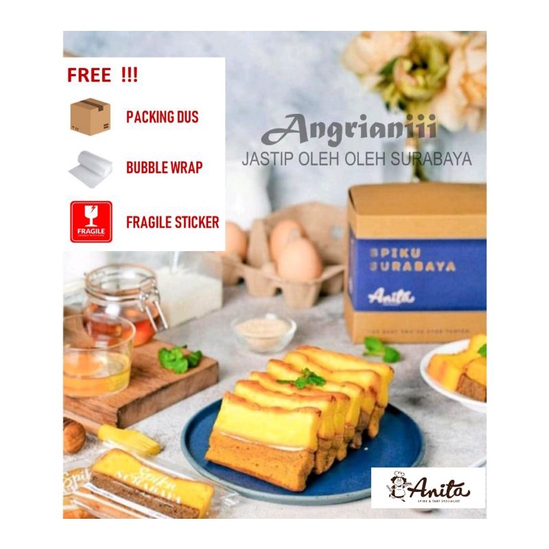 Spiku Anita/Spiku Wijsman/Spiku Surabaya - Mocca Vanilla - Free packing