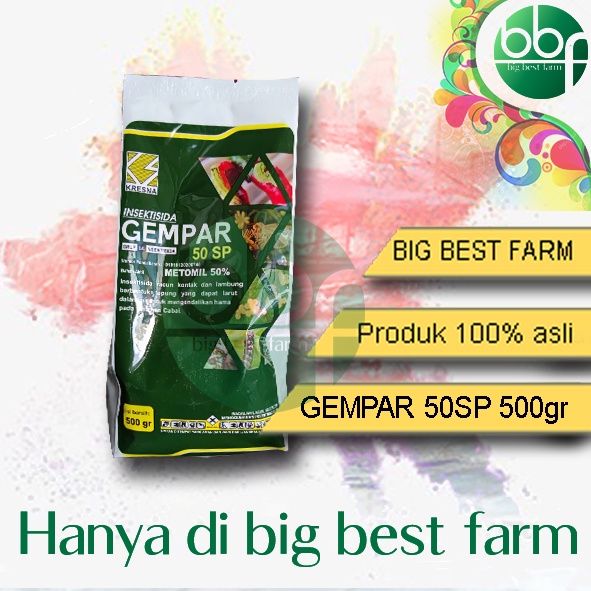 Insektisida Gempar 50sp 500gr Metomil 50%