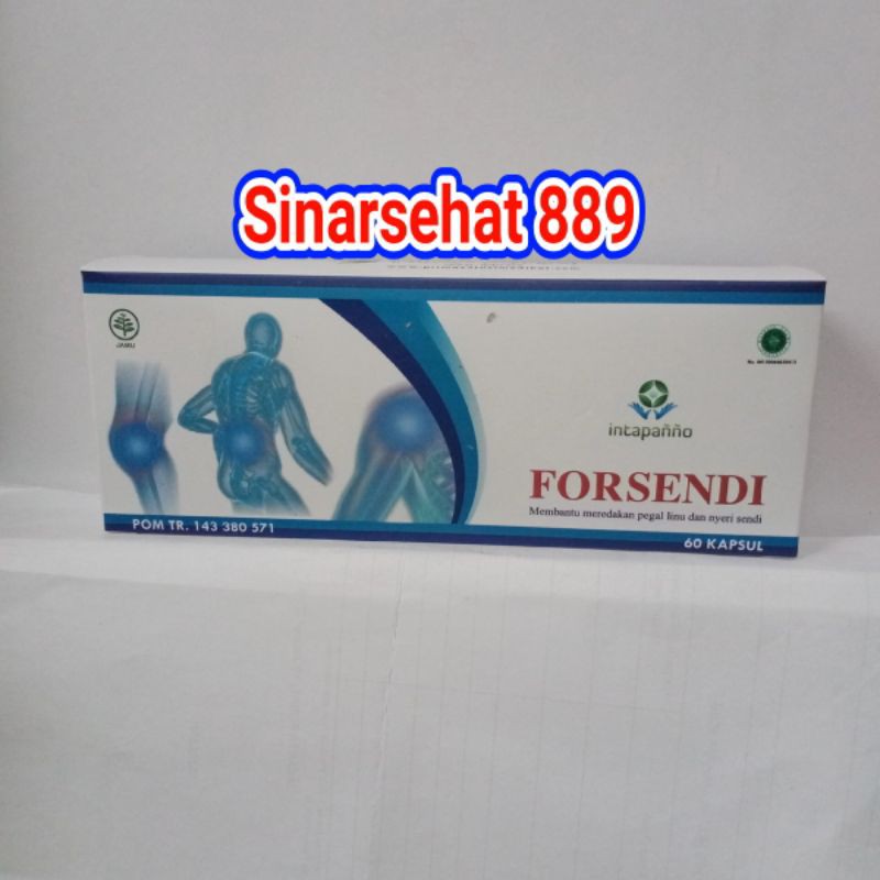 Forsendi intapanno pegal linu nyeri sendi isi 60kapsul