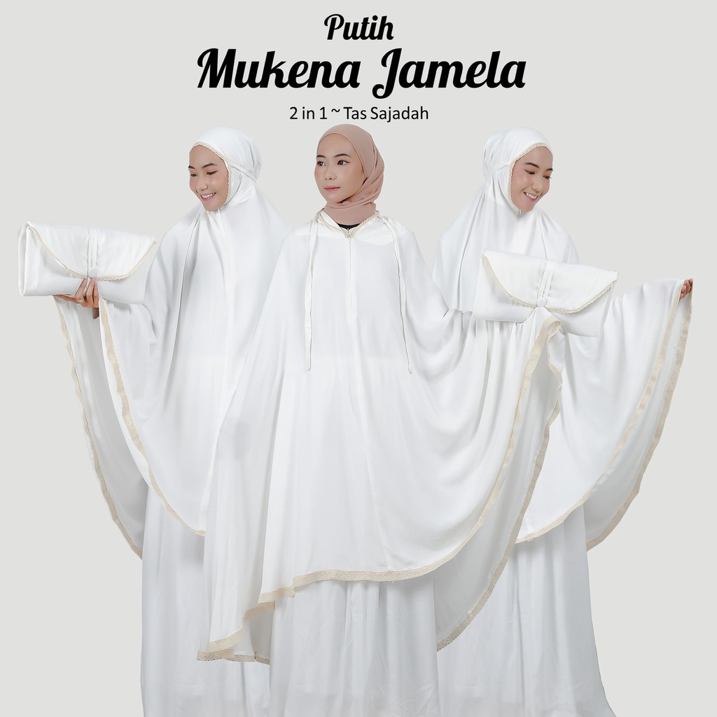 MUKENA DEWASA FATIMAH KHADIJAH MUKENAH TERLARIS KATUN DEWASA JUMBO ORIGINAL GRADE A PREMIUM SYAHRINI