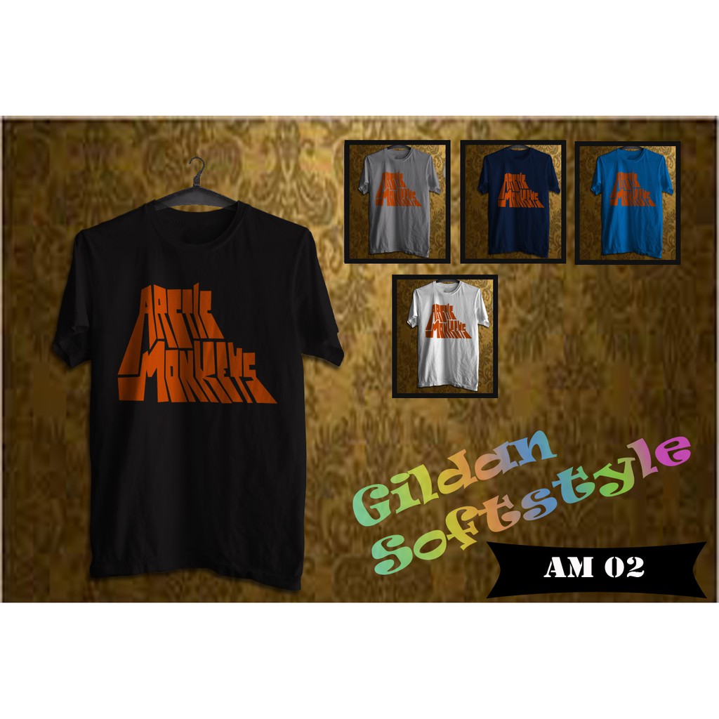 kaos arctic monkeys original gildan am02