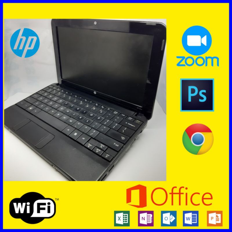 Laptop Notebook HP Mini Siap Pakai / Netbook Second Murah