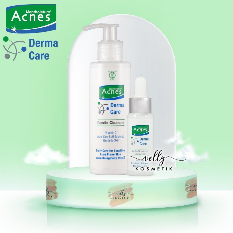 ACNES Derma Care Anti Blemish Essence 20ml | Gentle Cleanser 120ml