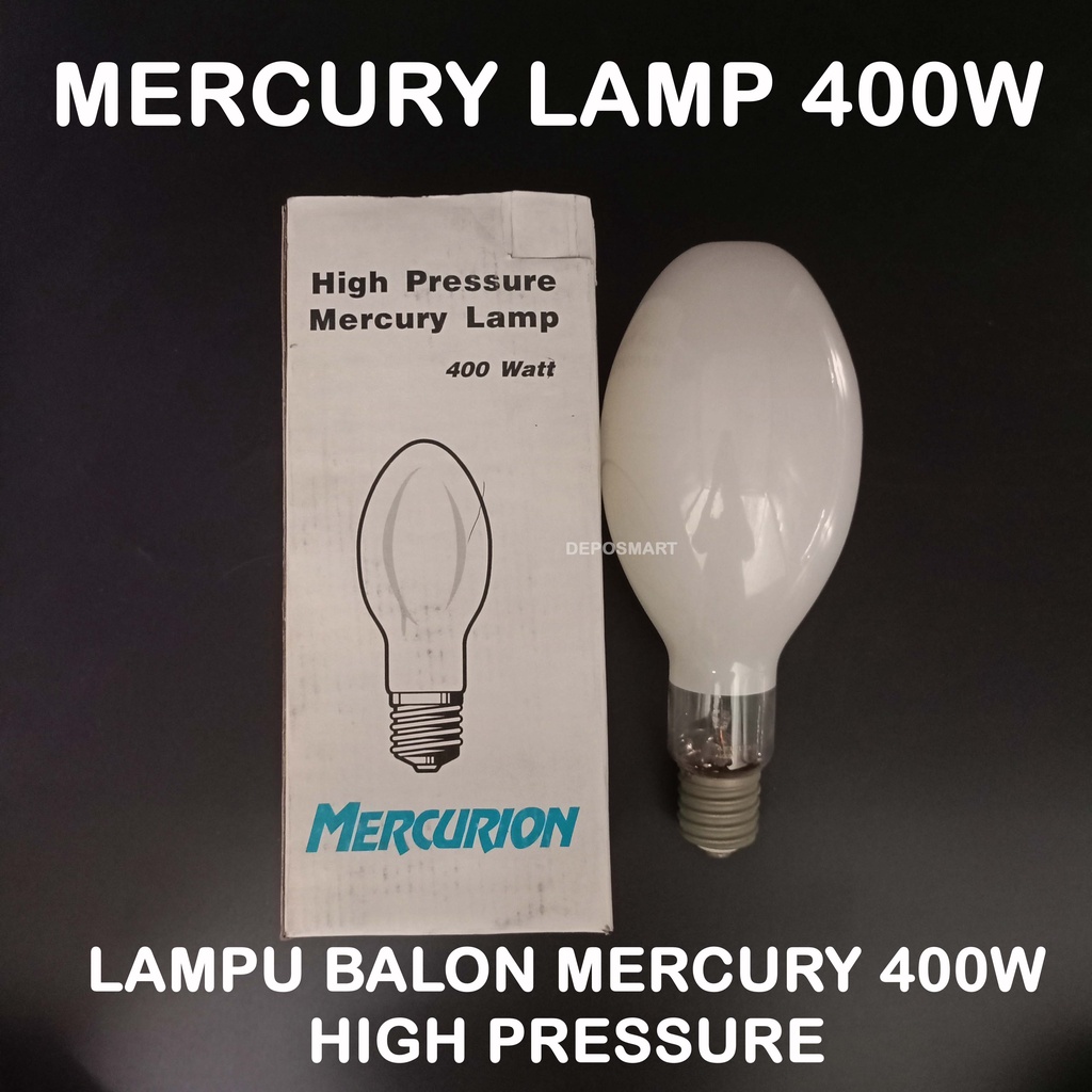 LAMPU MERCURY 400W - LAMPU BALON MERCURY 400W TERANG MURAH MERCURION