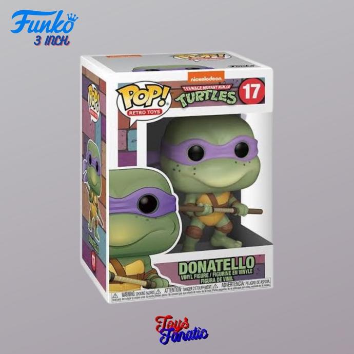 FUNKO POP TEENAGE MUTANT NINJA TURTLES - DONATELLO barang ready