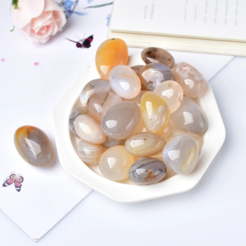 Batu Kristal Alami Natural Crystal Quartz Healing Stone 100g - YRYL815