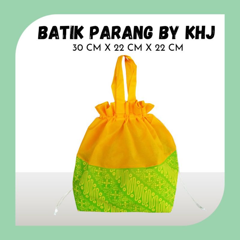 

TAS HAJATAN SERUT 30X22X22 TAS BERKAT TAS KOTAK NASI SERUT TAS AQIQAH