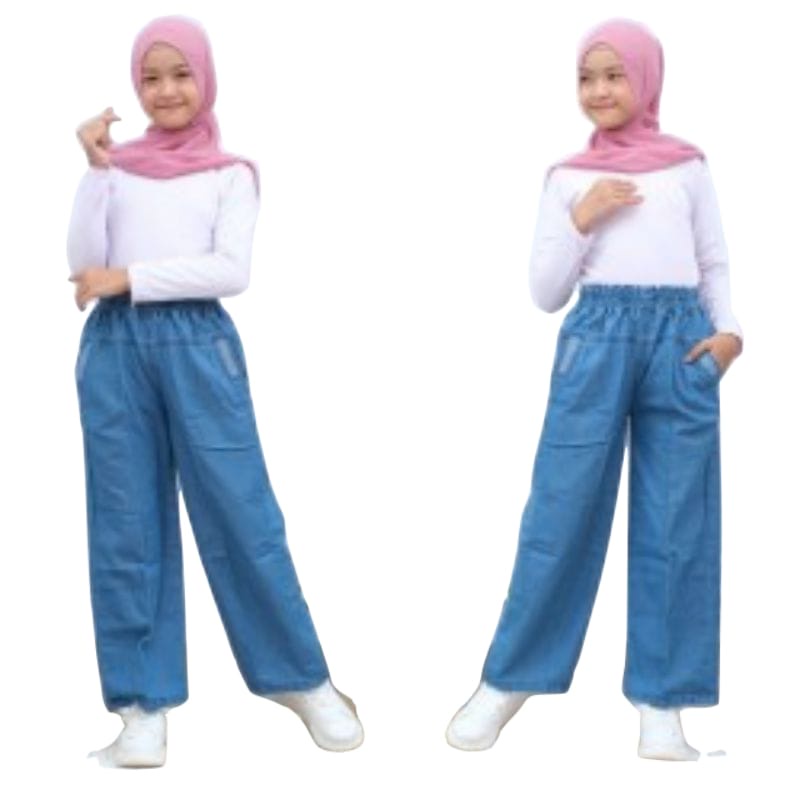 KULOT JEANS ANAK PEREMPUAN 4-16 TAHUN