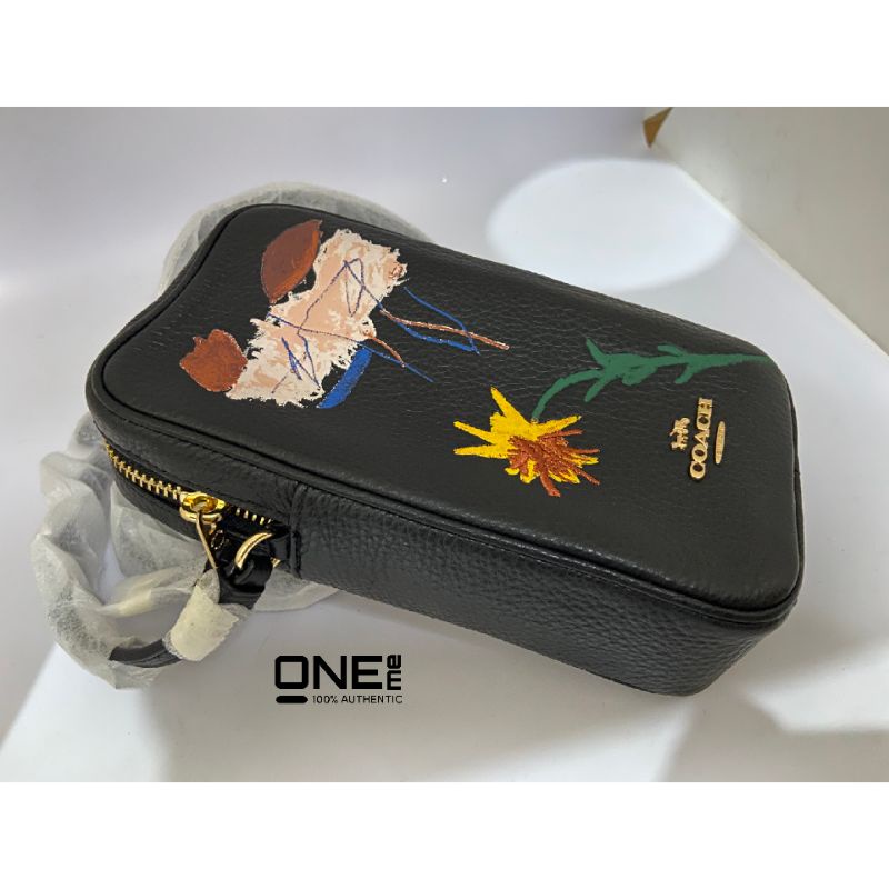 Coach x Jean Michael Bisquait Phone Crossbody