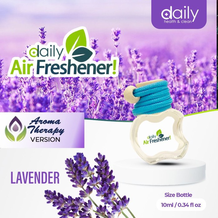 Daily Pengharum Parfum Mobil Ruangan Kamar Toilet Lemari Wc  Botol Apel 10 ml / Pewangi ruangan Mobil kamar toilet / Parfum Mobil /Pengharum Pewangi Mobil Daily Air Freshener Aroma Therapy Parfum Pewangi Mobi Pengharum Kamar Mandi Pengharum Kamar