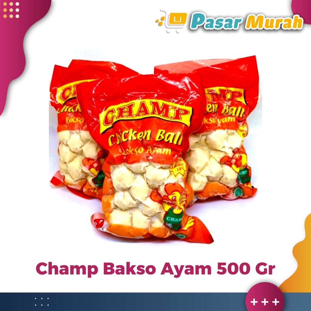 

Champ Bakso Ayam 500 Gram / Isi 50 Pcs