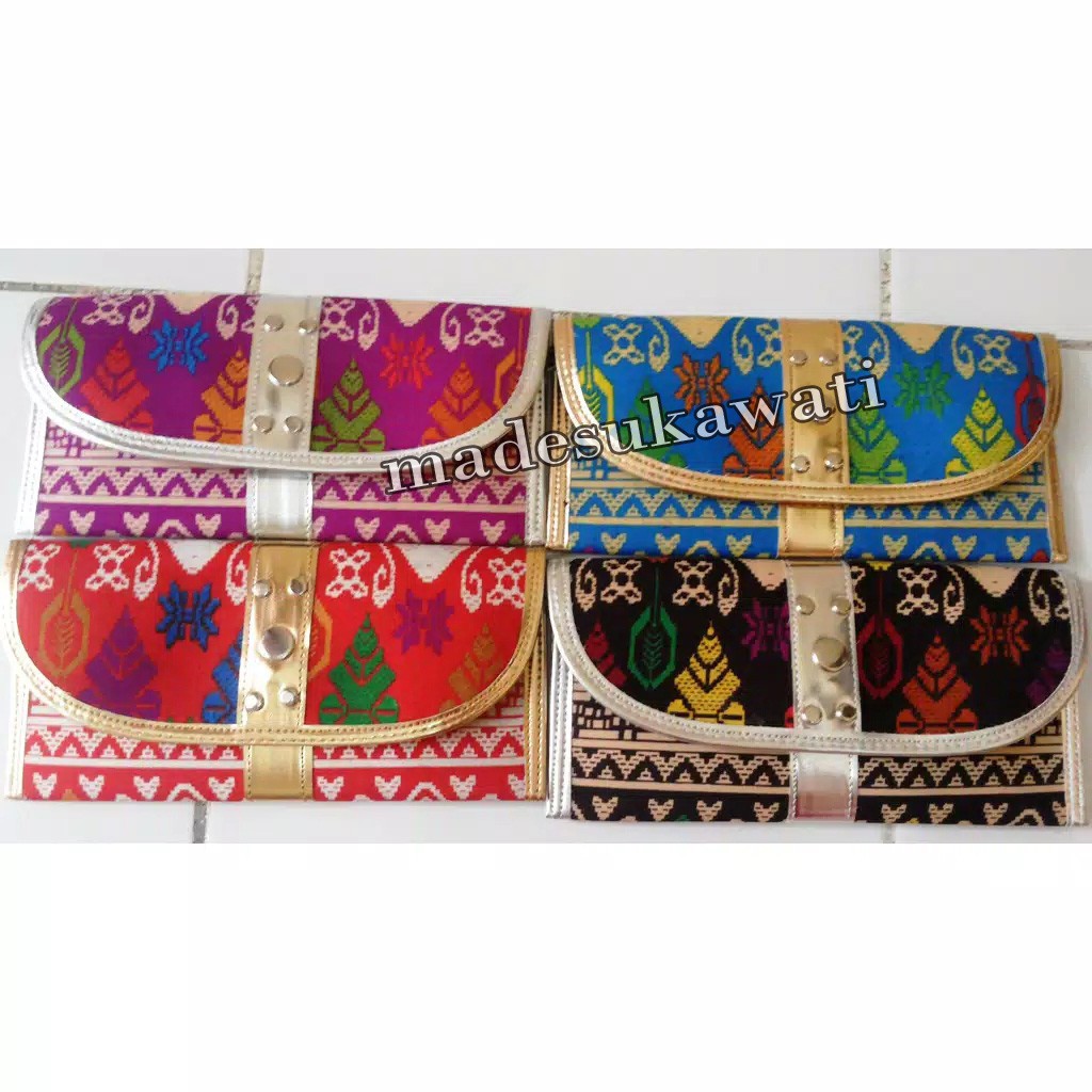 Dompet kain rangrang bali