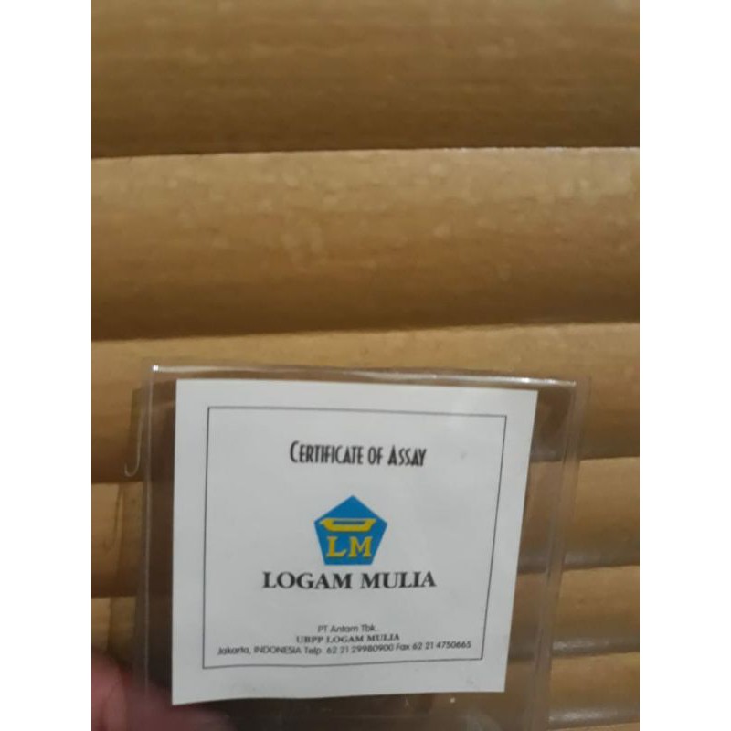Logam Mulia 1 gr