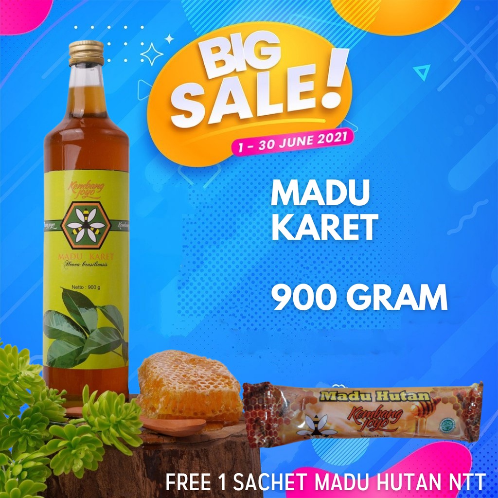 

Madu Kembang Joyo - Madu karet 900 gram