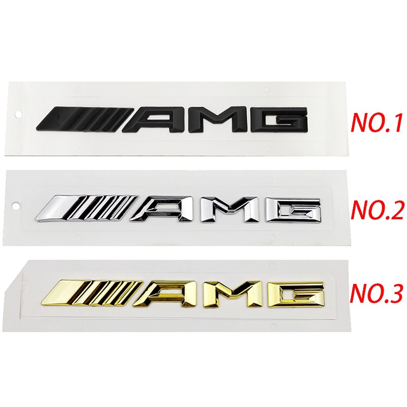 Night knight Stiker Emblem Plastik Abs Tulisan Amg Samg Untuk Bagasi Belakang Mobil Mercedes Benz W203 W204 W210 W211 Sls Glk W124 W168