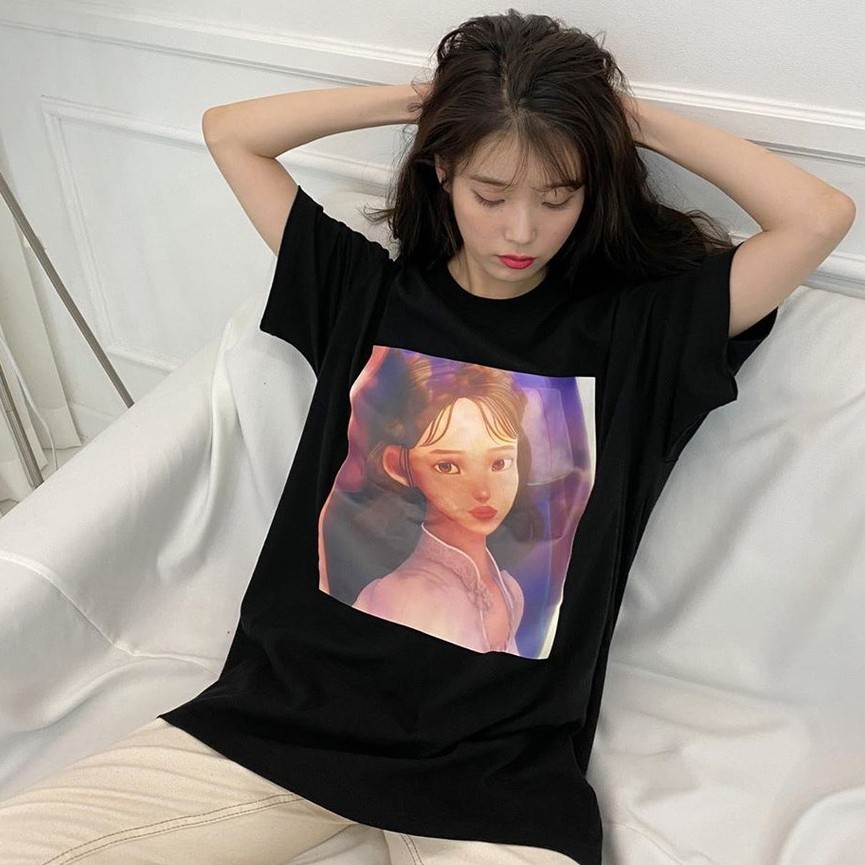 Tshirt IU Eight Lee Ji Eun Premium