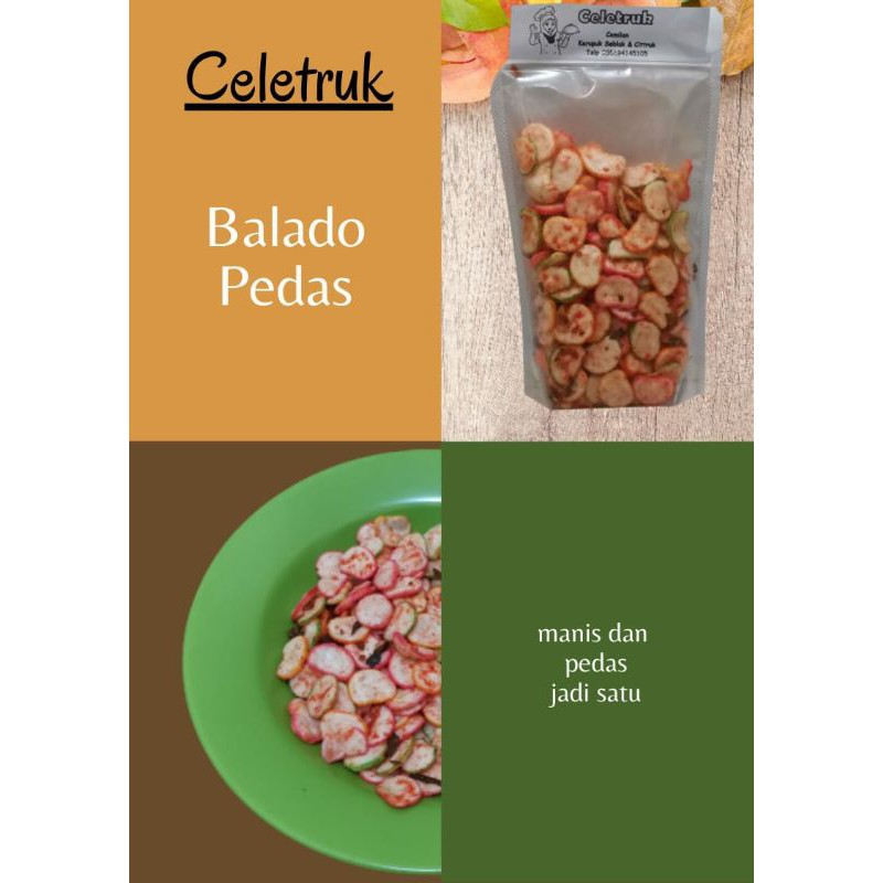 

Celetruk (Cemilan kerupuk seblak dan citruk)