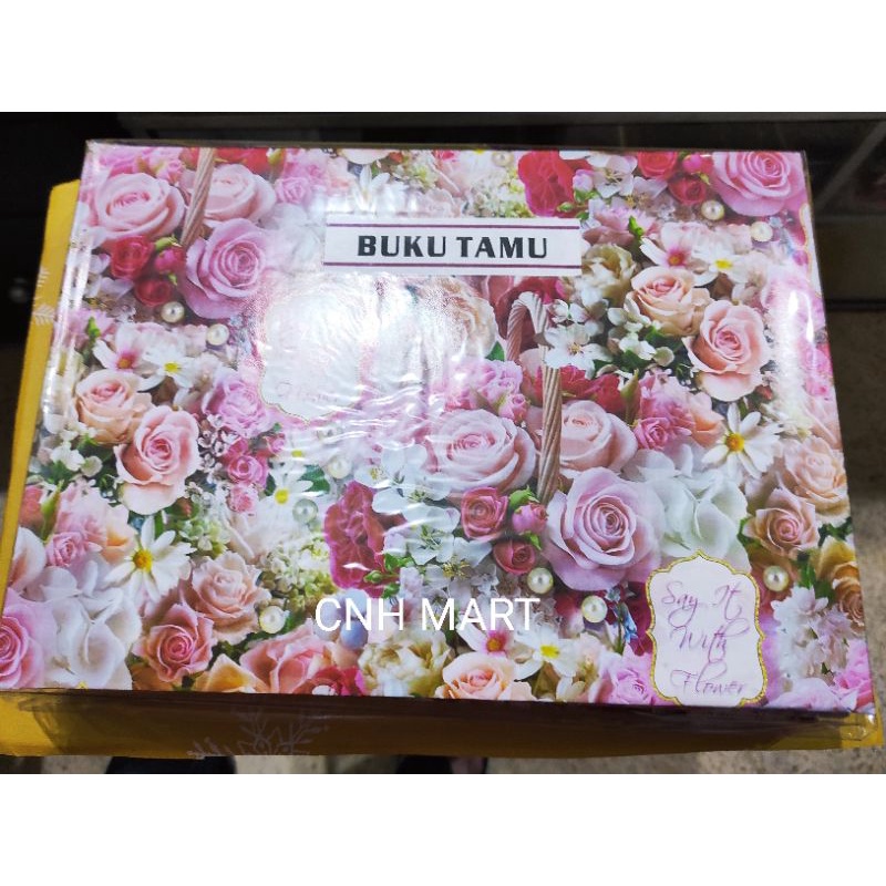 

buku tamu pernikahan 8 lembar