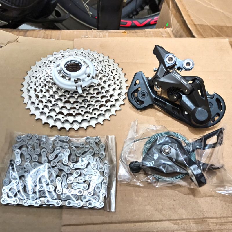 Paket Groupset Mini Grupset Shimano Deore 10 Speed 42T