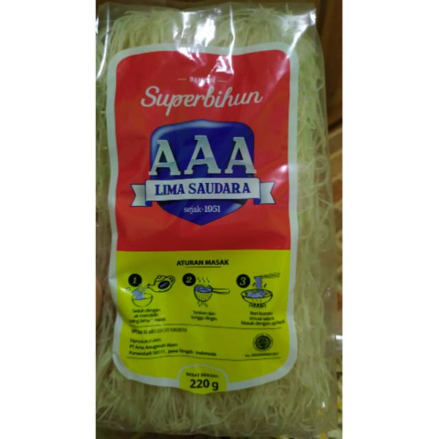 

Bihun AAA 220gram