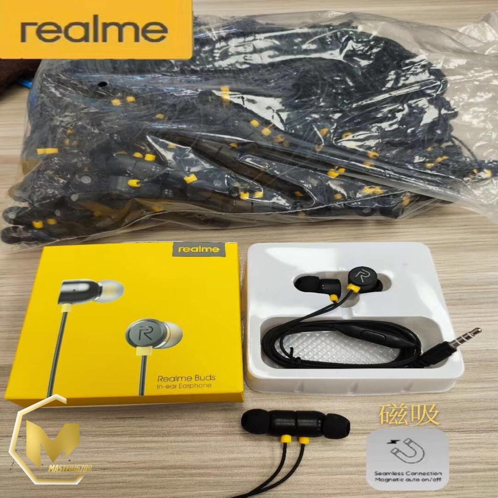 BM062 Handsfree Earphone Headset Realme Suara Bagus MA51