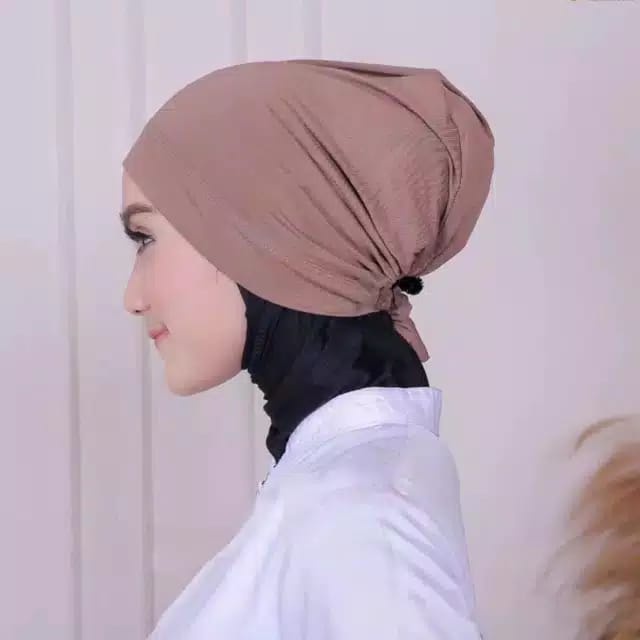 COD CIPUT BASIC TURKEY | INNER | CIPUT HANUM KATUN COMBED | NURSE CAP KAIN | TOPI MEDIS | TOPI KEMOTERAPI | DALEMAN JILBAB