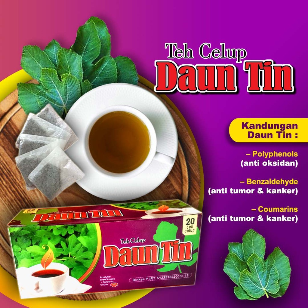 

Teh Celup Daun Tin Original Athoifah isi 20 bag Ath-Thoifah