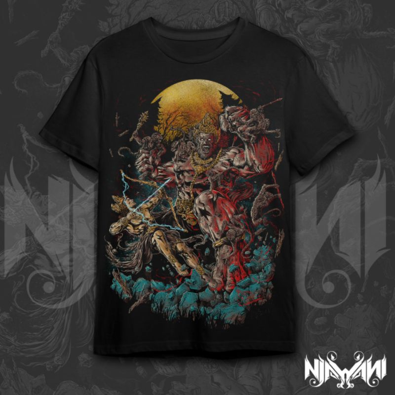 Kaos_Njawani_Desain_Kumbokarno_Gugur