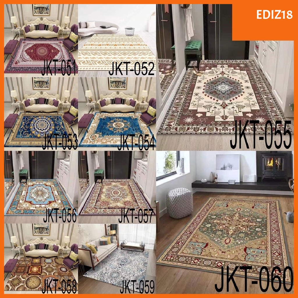 MOTIF KARPET TURKEY ukuran 140x200cm JKT.051-100