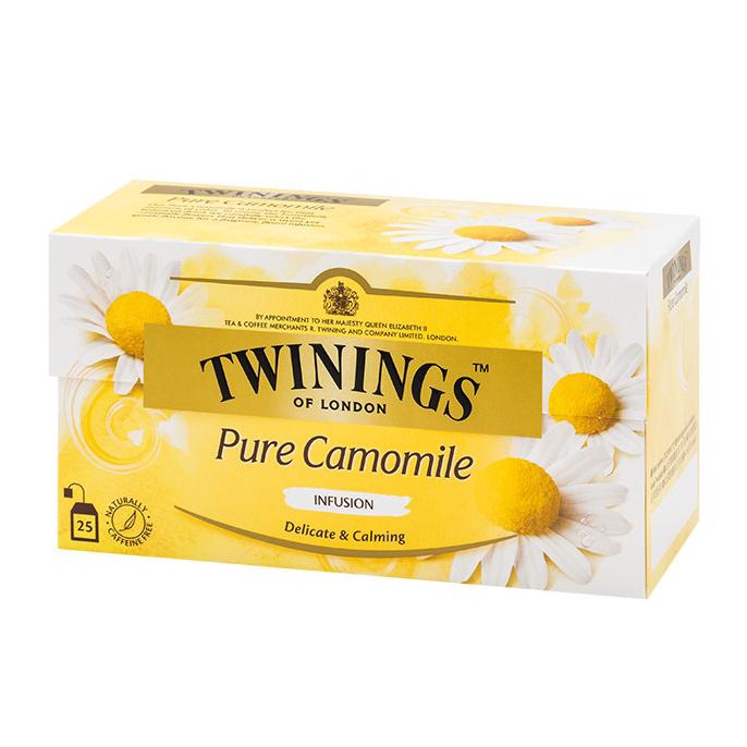 

[ COD ] TWININGS TEA of London - Pure Chamomile - Delicate Calming - Teh Impor HEMAT Kode 1331