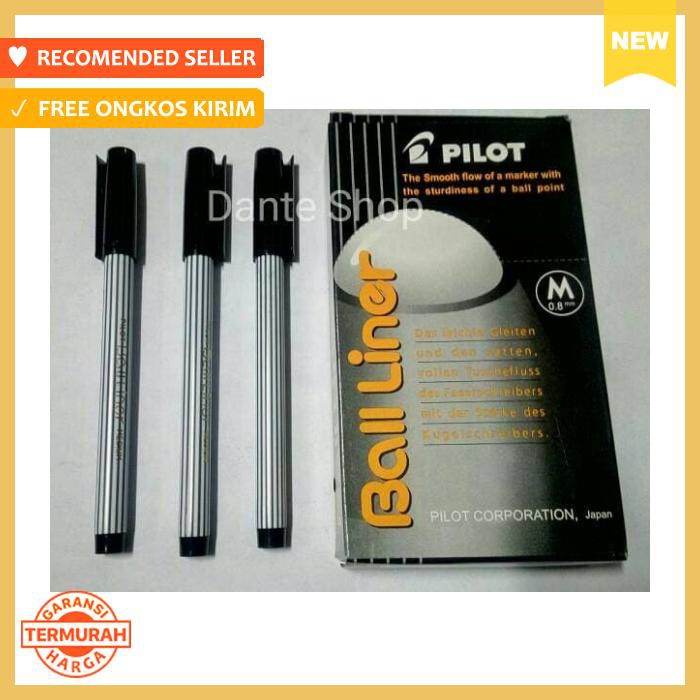 

Pulpen - Pilot Balliner ( Ball Liner Medium 0.8Mm ) - Alat Tulis