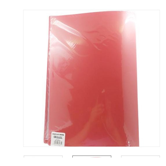 

Bazic Clear Holder Album Folio 40 Sheets (With Card Holder) #417