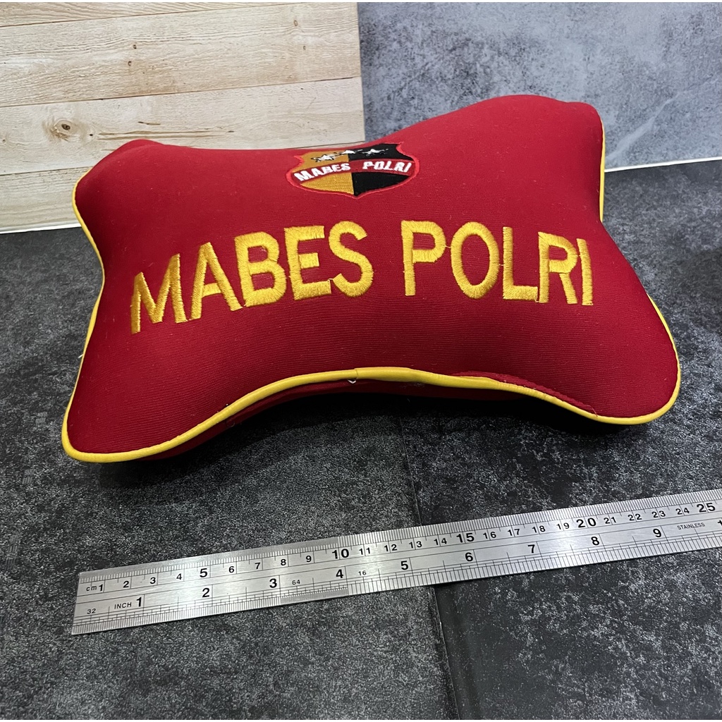 Bantal Mobil Mabes Police - Bantal Mobil - Bantal Kepala Mabes Polr*