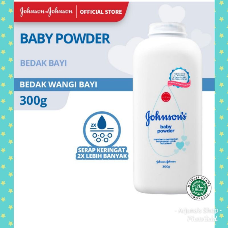 JOHNSON'S Baby Powder Bedak Bayi 300gr