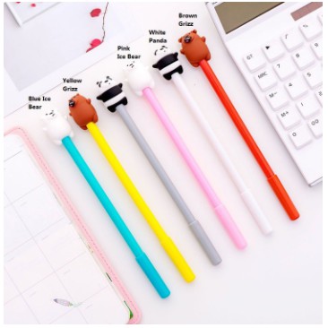 

Pulpen We Bare Bear Panda Lucu Beruang Unik Pena Ballpoint