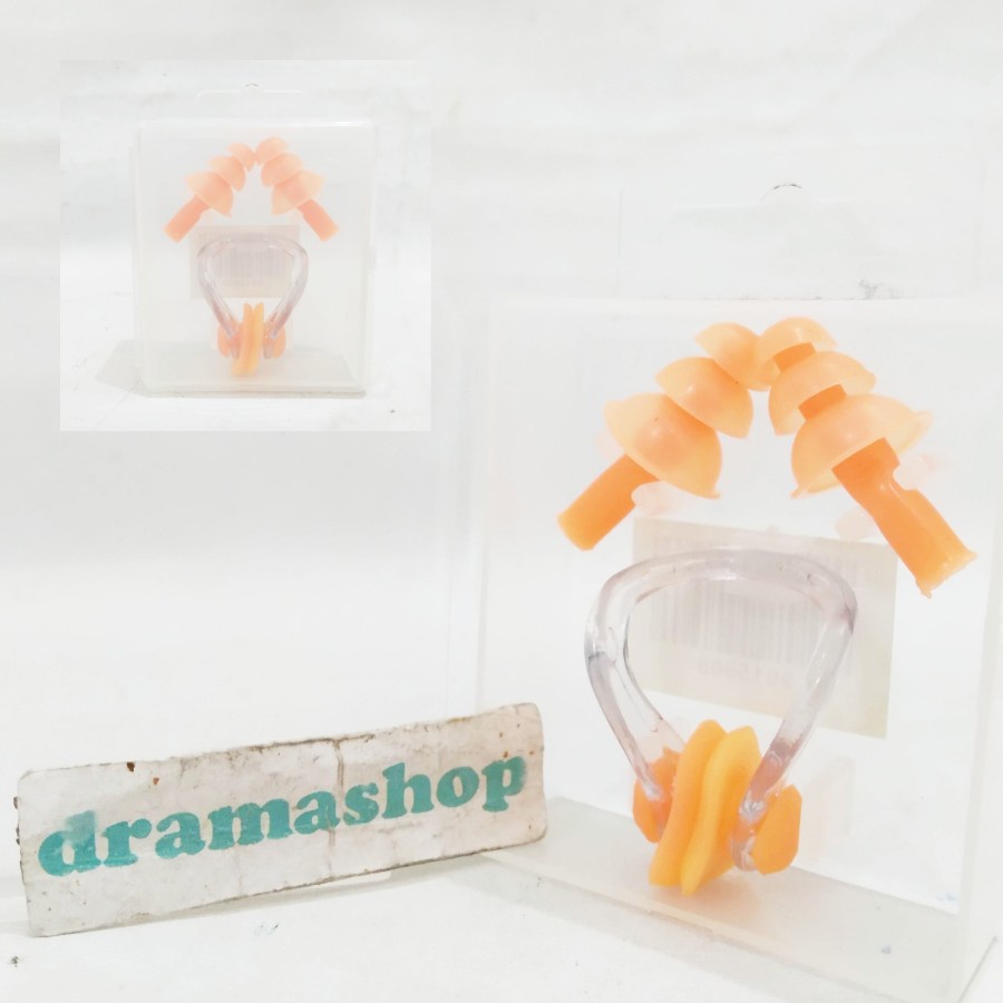 nose clip ear plug klip penutup hidung penyumbat sumbat telinga renang