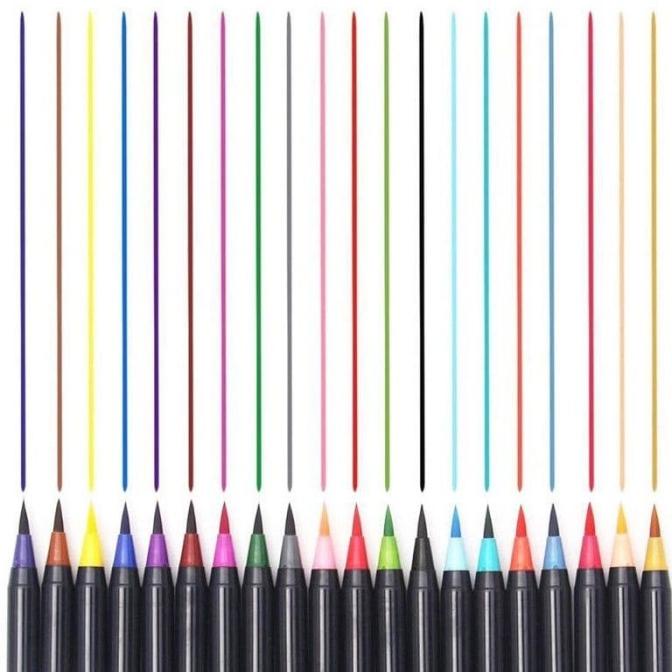 

[[COD]] Wtercolor Brush Pen (20 color) TERBARU Kode 232