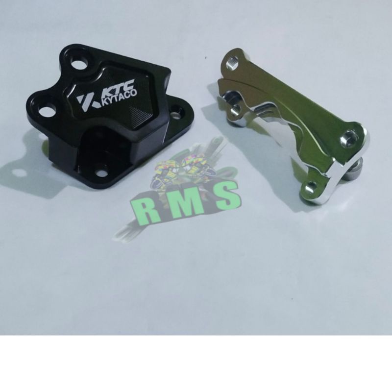 Bracket Breket Kaliper KTC Nmax Old Paketan Breket Kaliper rem depan belakang KTC Yamaha Nmax 155 Ol