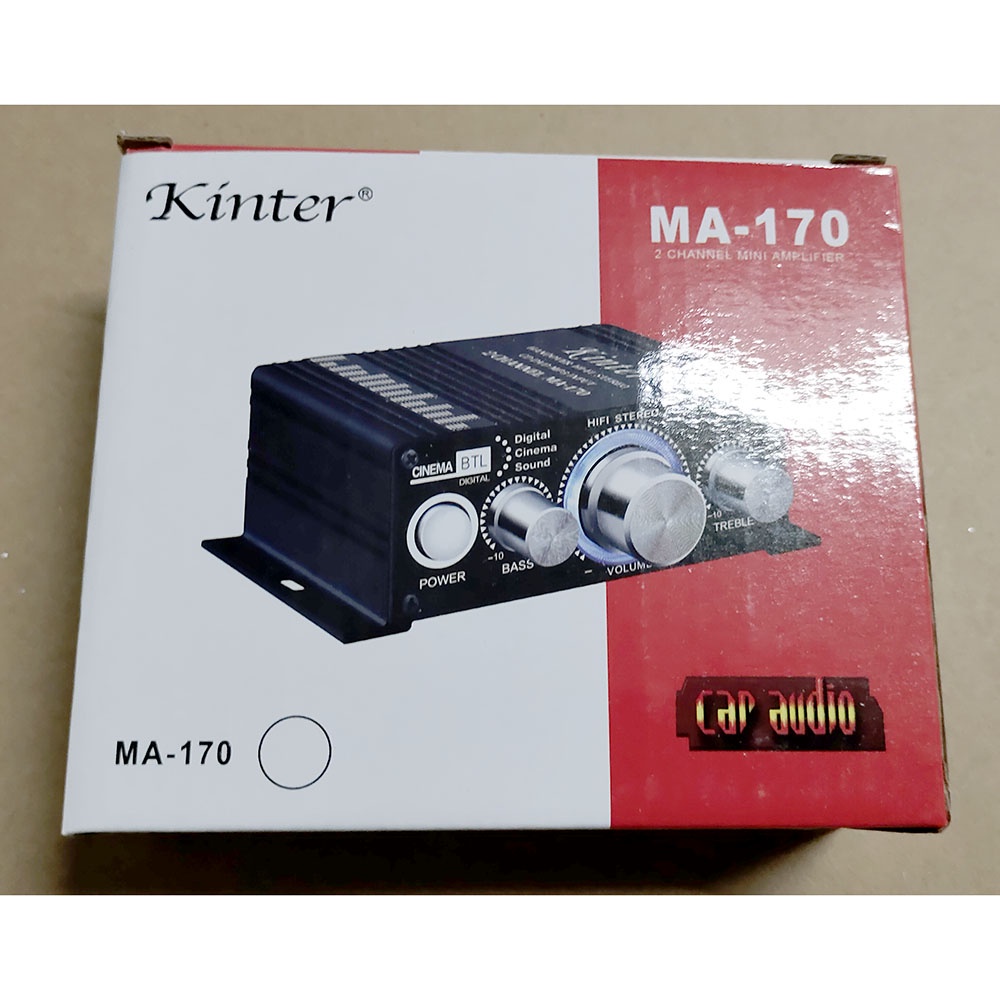 Kinter Amplifier Speaker 2 channel 20W - MA-170