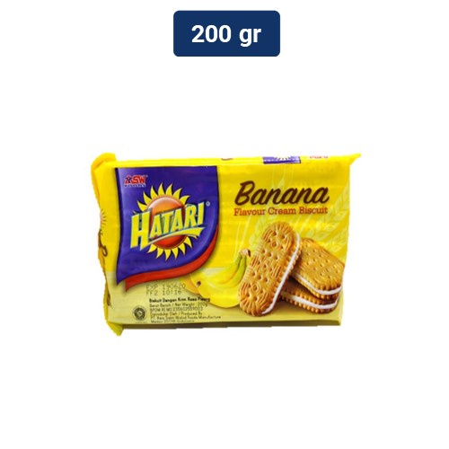 

Hatari banana cream biscuit 200g