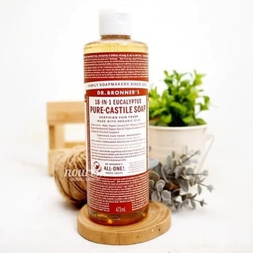 Dr Bronners Pure-Castile Liquid Soap - Eucalyptus 473ml