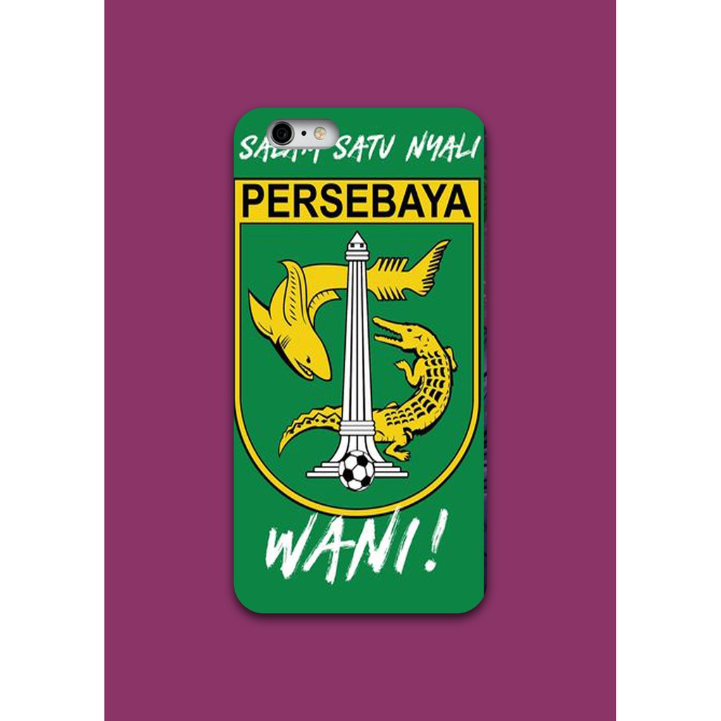 [FCI 44] CASE HP CASING HARDCASE CUSTOM GAMBAR PERSEBAYA SURABAYA FULL PRINTING SAMSUNG OPPO VIVO