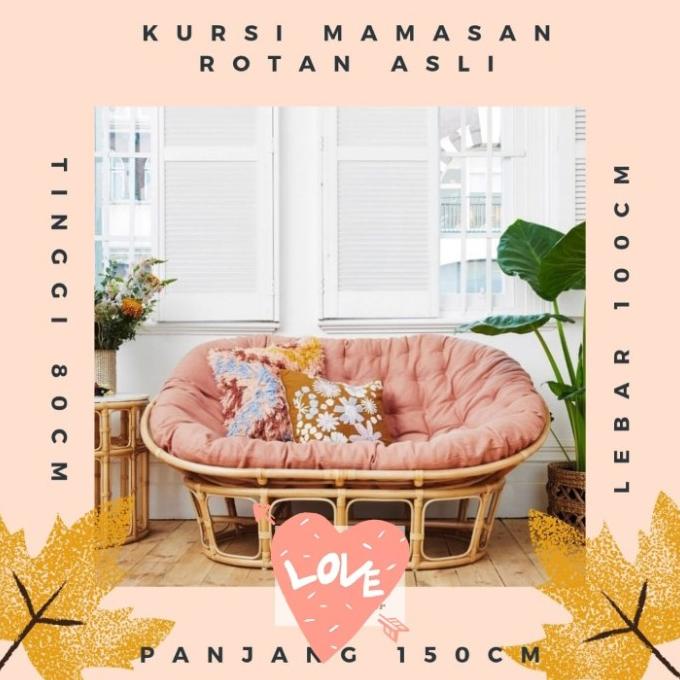 Ready stock] kursi mamasan rotan