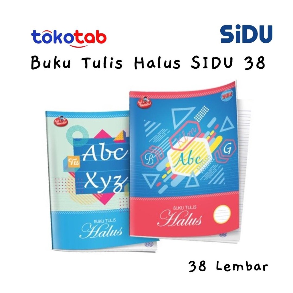 

Tokotab - Buku Tulis Halus SIDU 38 Lembar