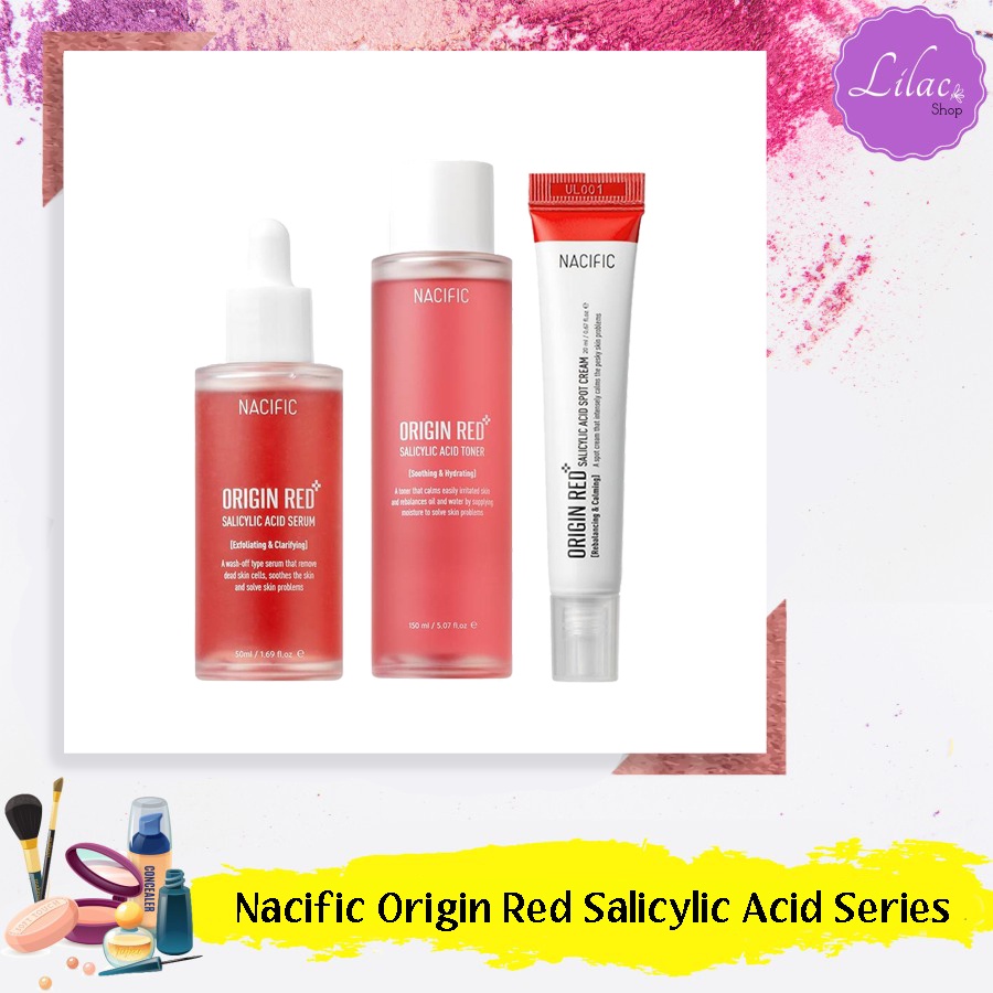 NACIFIC ORIGIN RED SALICYLIC ACID SERUM | TONER | SPOT CREAM